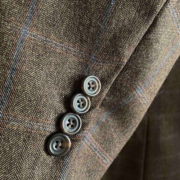 HF HICKEY-FREEMAN Bespoke BILL WALKER CLOTHIER Size 54 RUFUS SCOTT - Picture 8 of 13